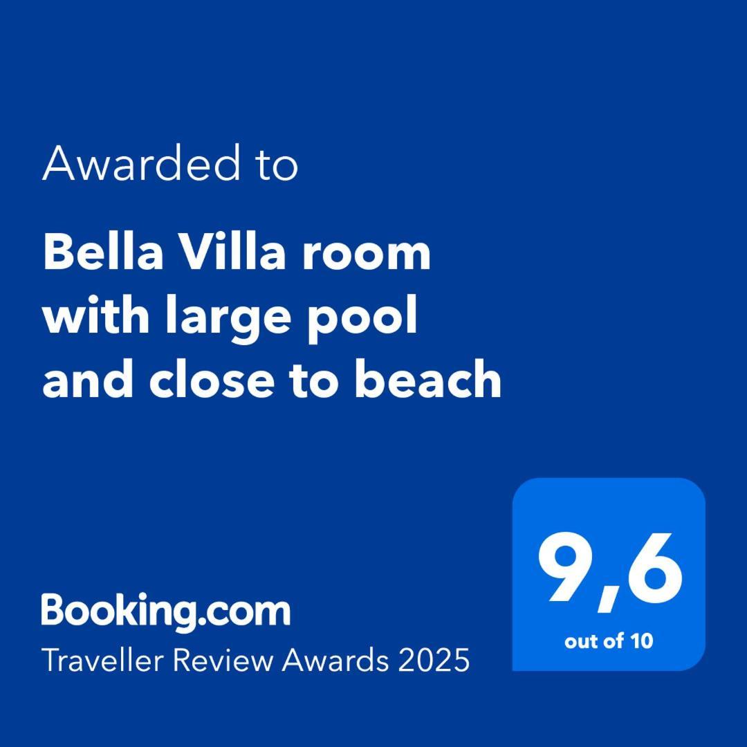 לאס גלראס Bella Villa Room With Large Pool And Close To Beach מראה חיצוני תמונה
